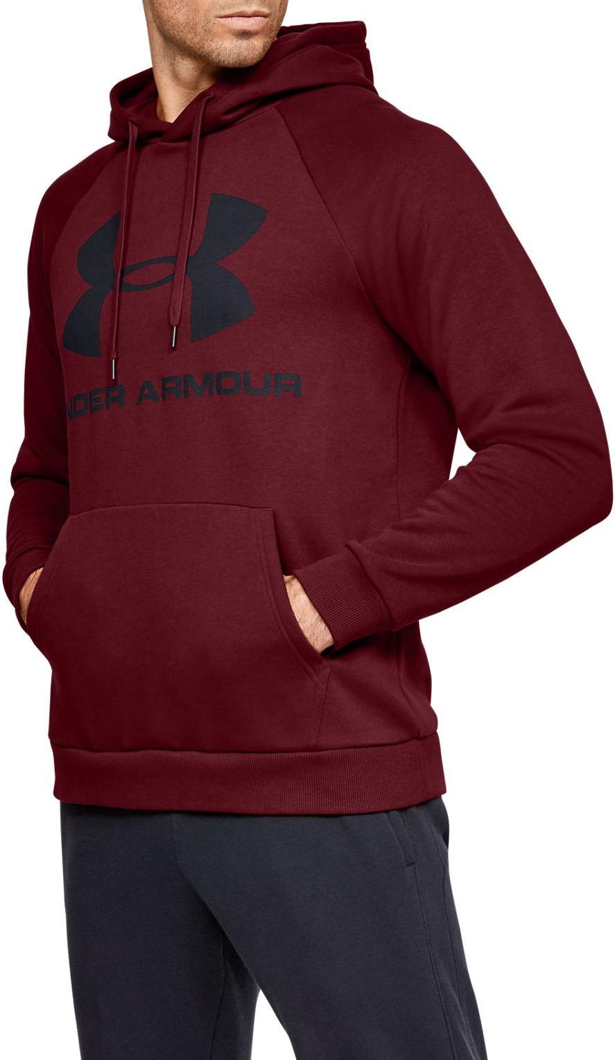 Under Armour RIVAL FLEECE SPORTSTYLE LOGO HOODIE Kapucnis melegítő felsők