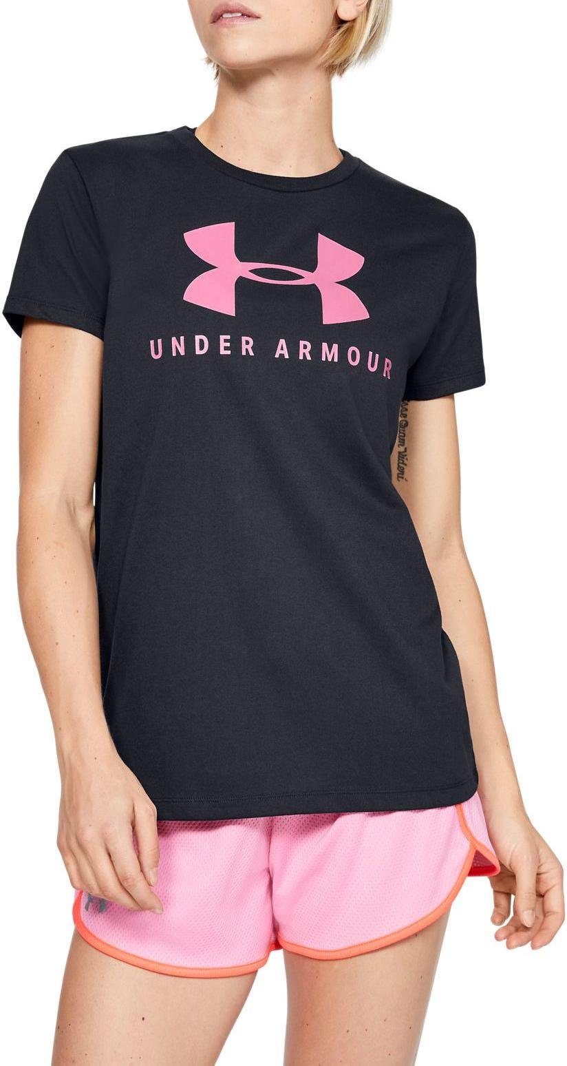 Dámské tričko s krátkým rukávem Under Armour Graphic Sportstyle Crew