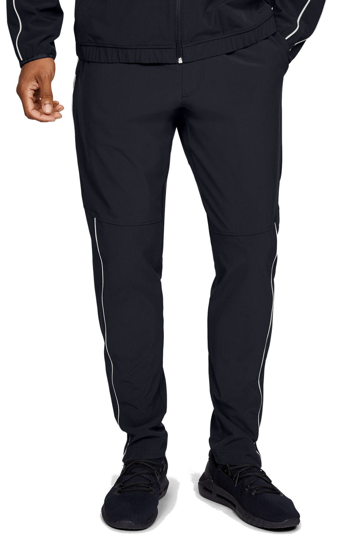 Under Armour Men's Athlete Recovery Woven Warm Up Bottom Trousers