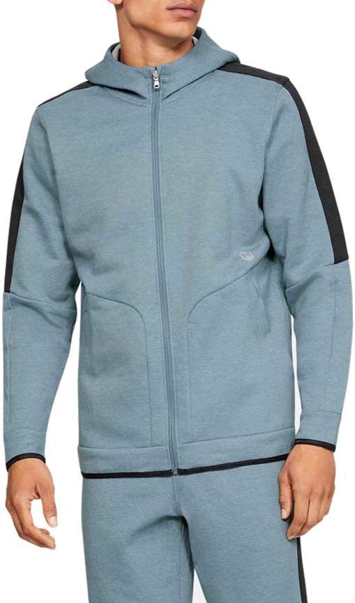 Sweatshirt à capuche Under Armour Athlete Recovery Fleece Full Zip