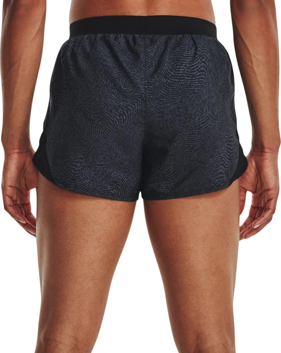Under Armour Women's Fly by 2.0 Printed Shorts - Black - S (Small)