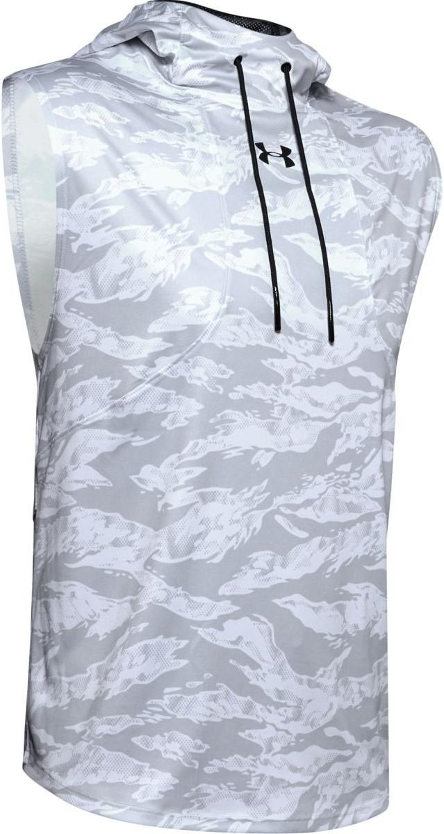 under armour men's baseline sleeveless hoodie