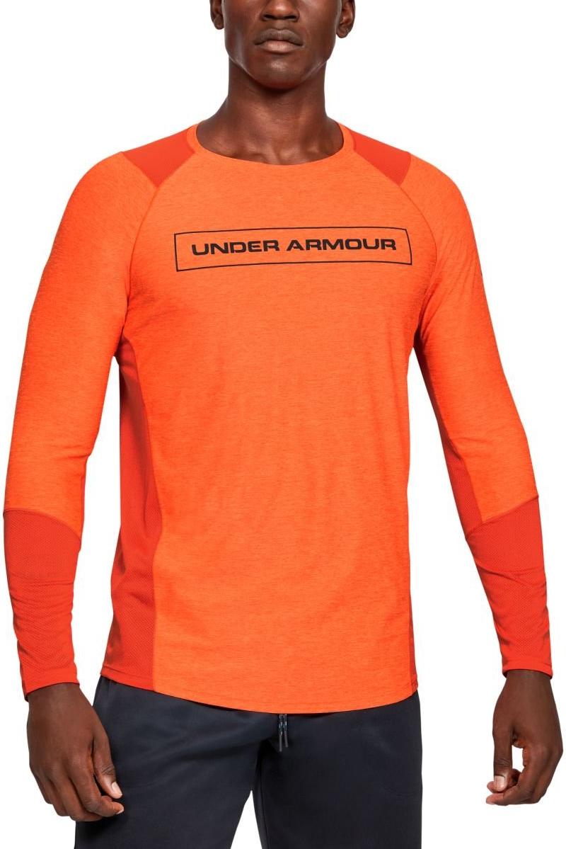 orange under armour long sleeve
