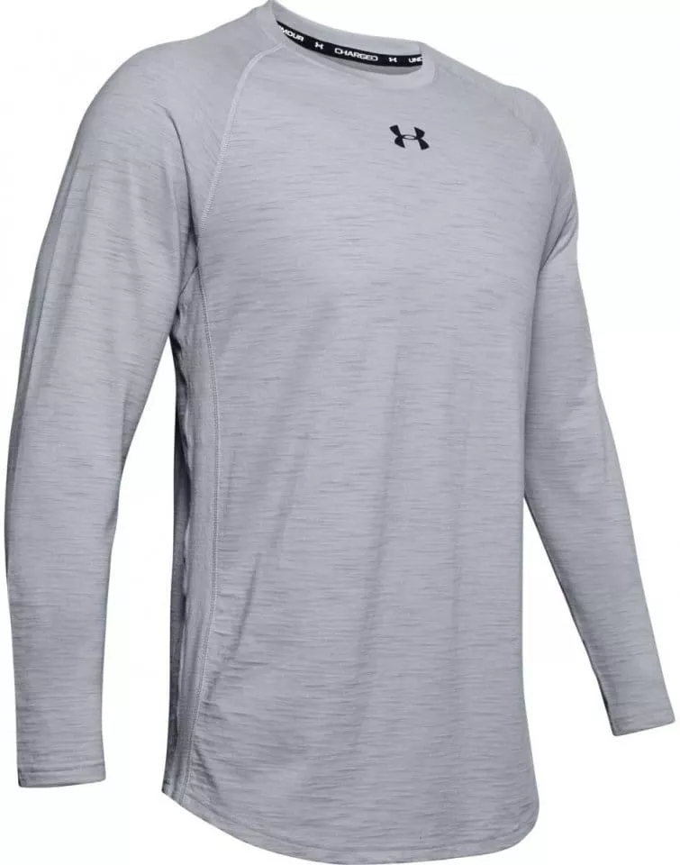Langarm-T-Shirt Under Armour UA Charged Cotton LS