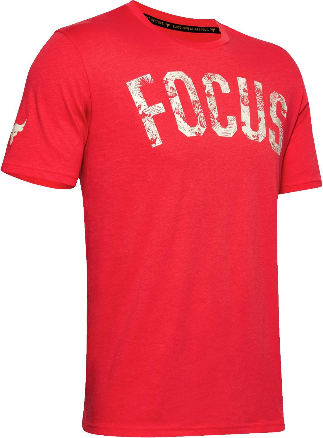 the rock focus t shirt