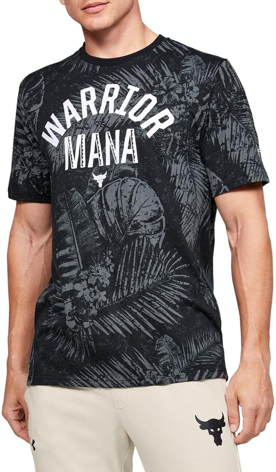 Pánské tričko s krátkým rukávem Under Armour Project Rock Aloha Camo