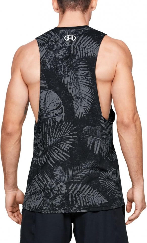 under armour men's project rock aloha camo print tank top