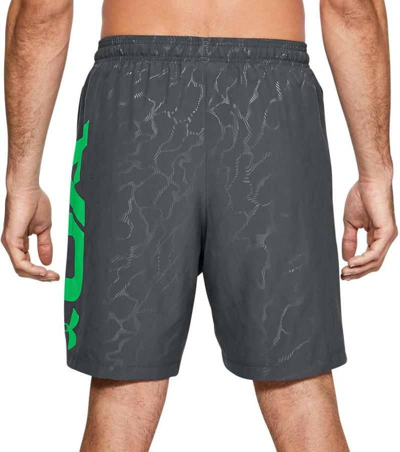 short under armour woven graphic emboss