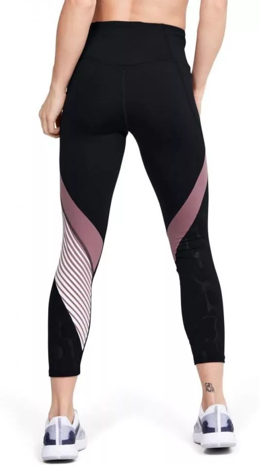 Pants Under Armour UA Rush Embossed Shine Graphic Crop