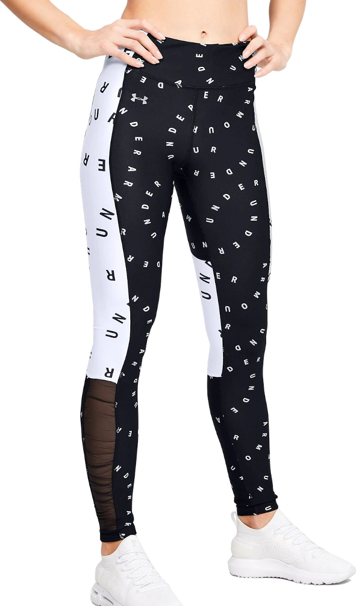 Hlače Under UA HG Armour Contrast WM Printed Legging