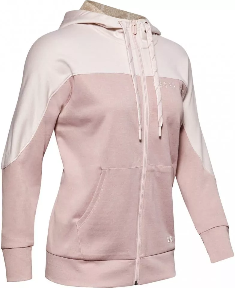 Hooded sweatshirt Under Armour Recover Knit FZ Hoodie