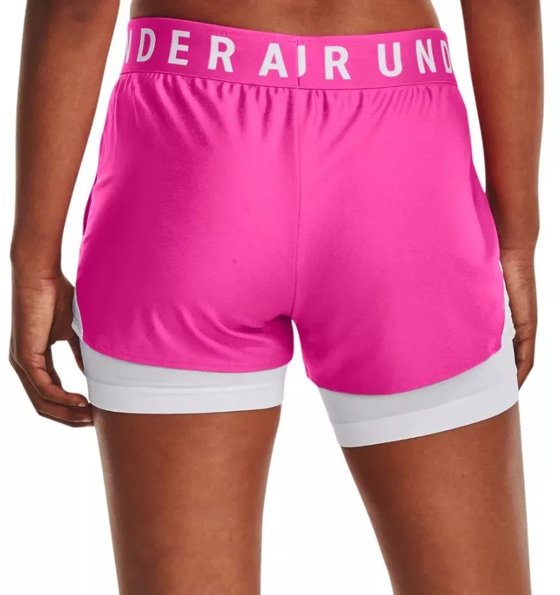 Sorturi Under Armour Play Up 2-in-1 Shorts-PNK