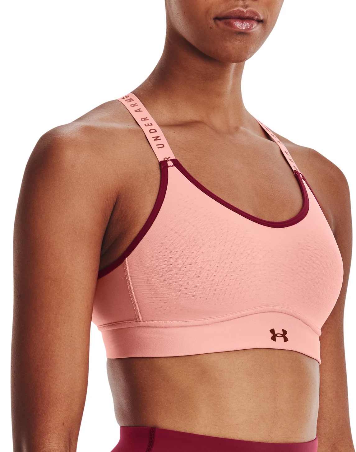 Soutien-gorge Under Armour Under Armour Infinity Mid Sport-BH Pink