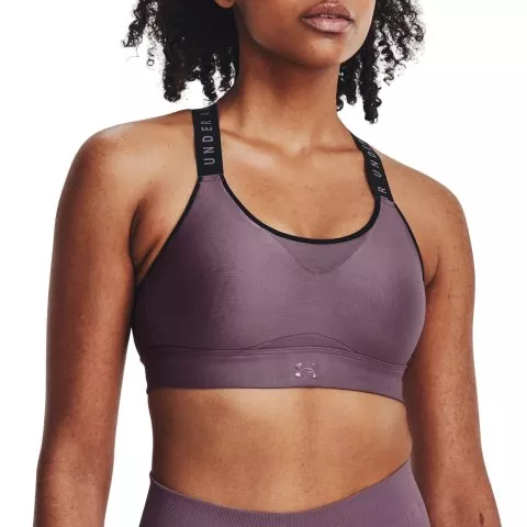 Under Armour UA Infinity High Blocked Sports Bra Women - Retro Pink/Beta/Jet  Gray