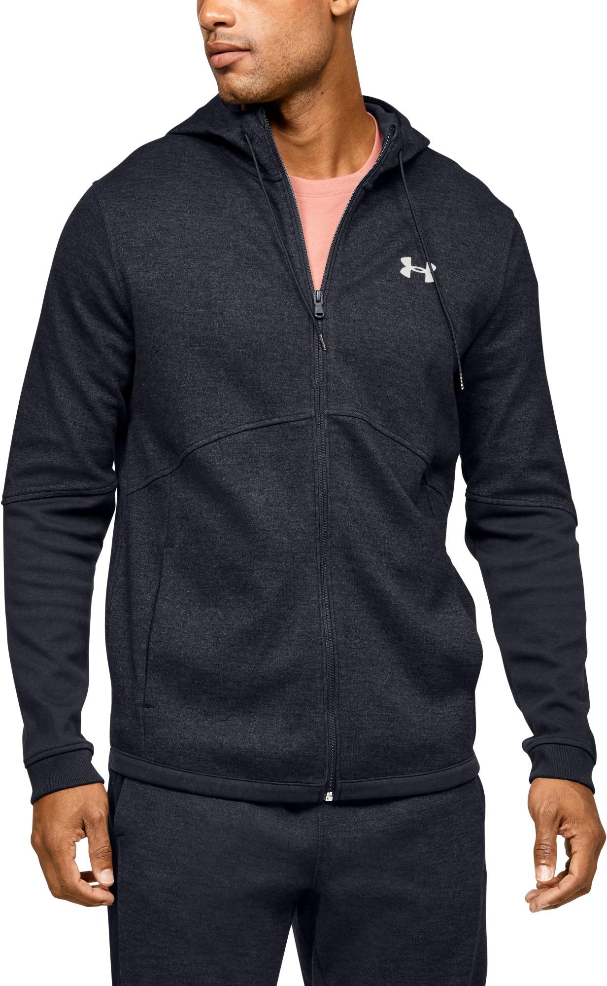 under armour double knit fz hoodie