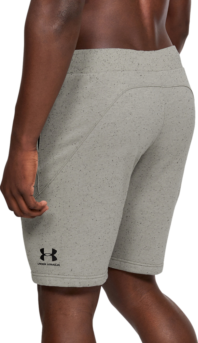 under armour speckled fleece shorts