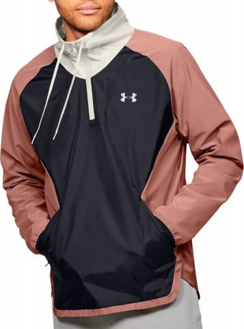 STRETCH WOVEN 1/2 ZIP JACKET