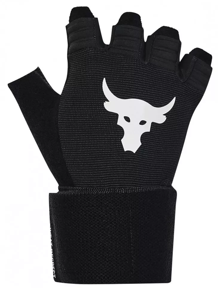 Guantes para ejercicio Under Armour UA Project Rock Training GL-BLK