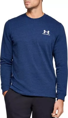 Under Armour Sportstyle Terry Logo Crew Long Sleeve Shirt Pullover1355629-449 