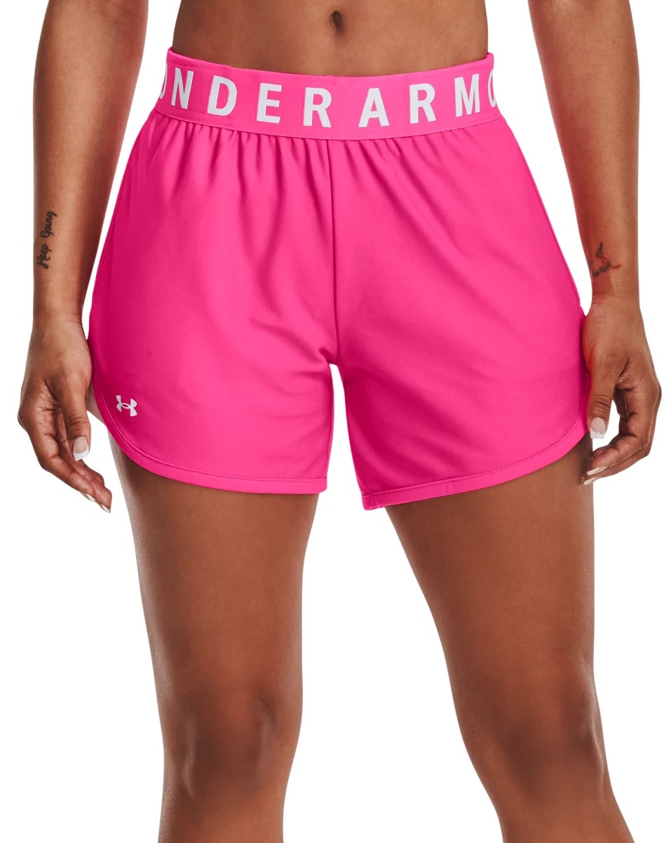 Pantalons courts Under Armour Play Up 5in Shorts-PNK