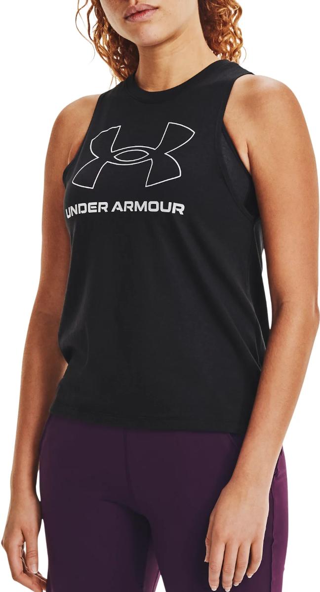 Singlet Under Armour Live Sportstyle Graphic Tank-BLK