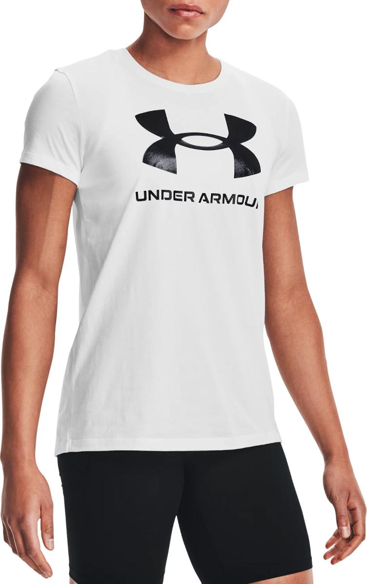 T-Shirt Under Armour Live Sportstyle Graphic SSC-WHT