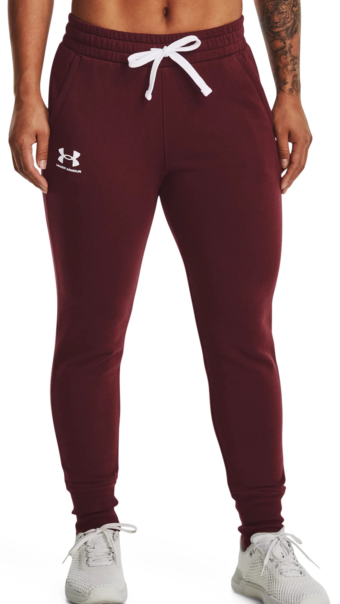 Pants Under Armour Rival Fleece Joggers-RED