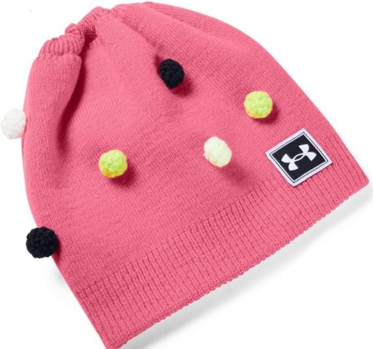 Čiapky Under Armour Multi Hair Pom Beanie-PNK