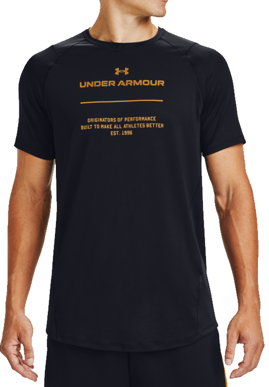 Under Armour Shirt Originators Mission SS schwarz 