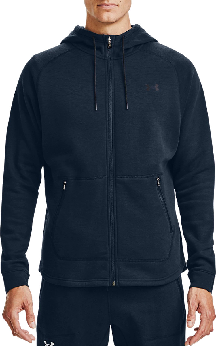 Hooded sweatshirt Under Armour UA Charged Cotton FLC FZ HD