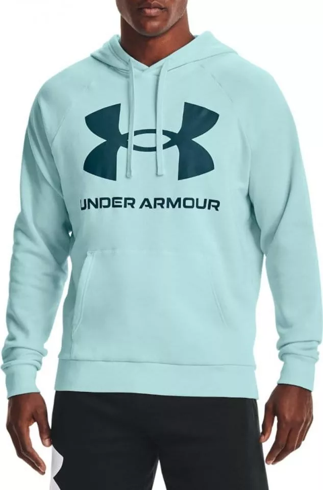 Hooded sweatshirt Under Armour UA Rival Fleece Big Logo HD-BLU