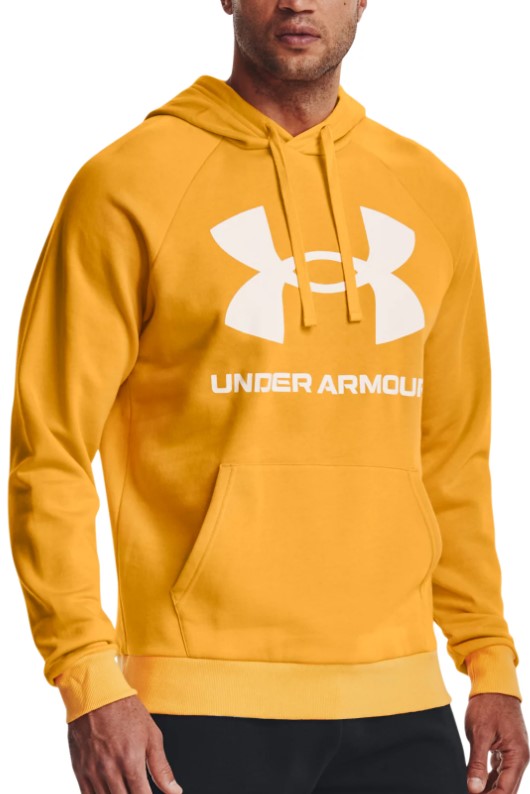 Sweatshirt à capuche Under Armour UA Rival Fleece Big Logo HD-YLW