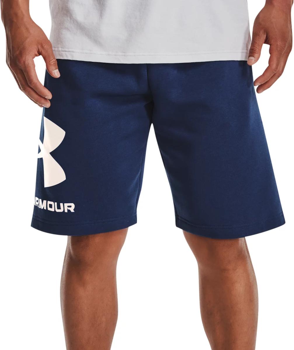 Under Armour UA Rival FLC Big Logo Shorts-BLU Rövidnadrág