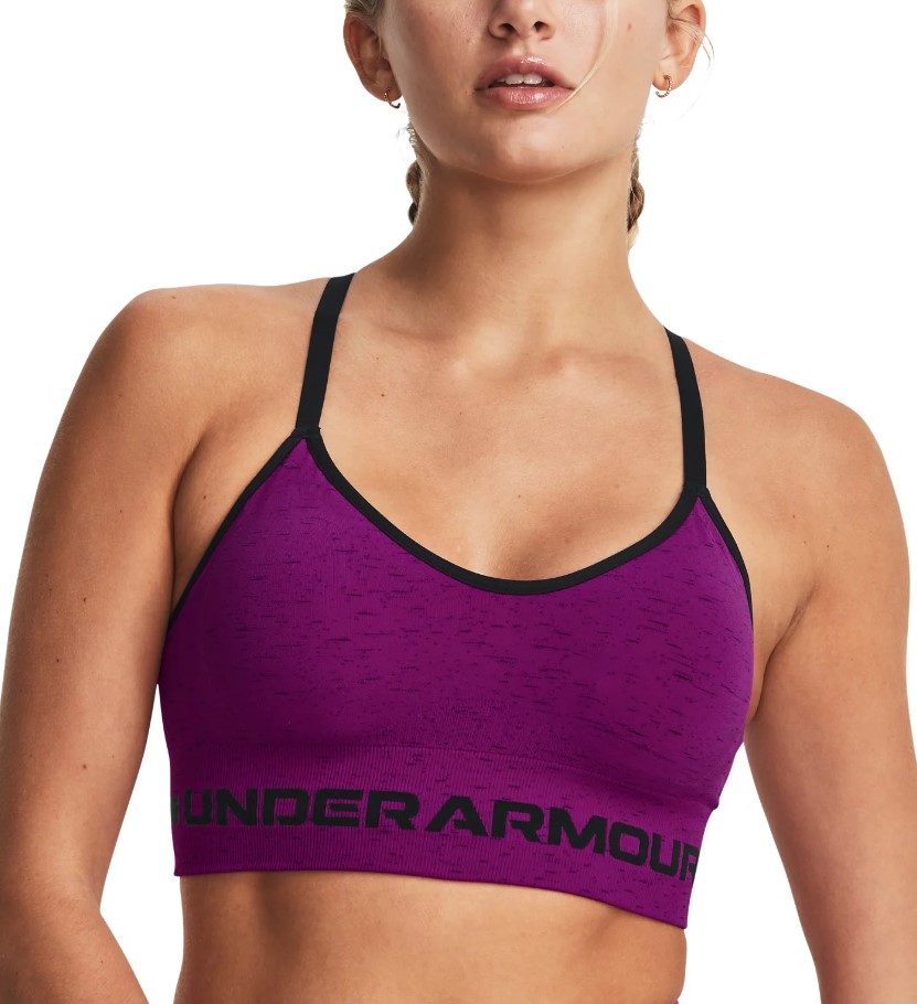 Top Under Armour Seamless Low Long Bra - Feminino em Promoção