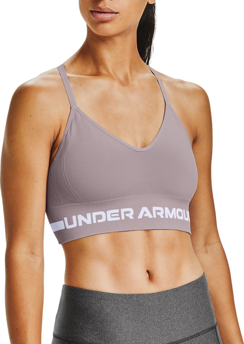 Under Armour SEAMLESS LOW LONG BRA - Light support sports bra