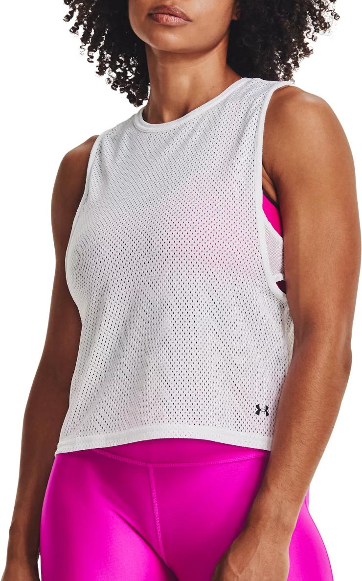 Tank top Under UA HG Armour Muscle Msh Tank-WHT