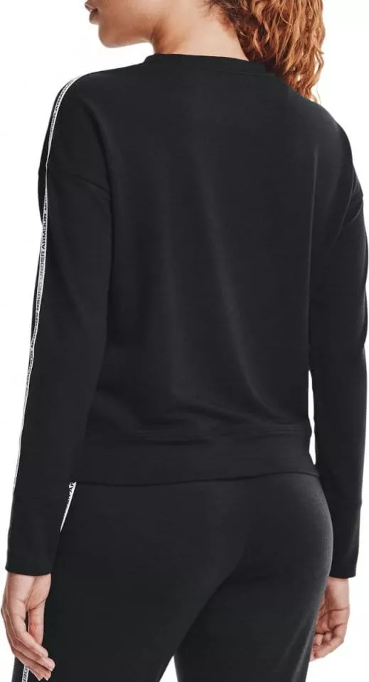 Mikina Under Armour UA Rival Terry Taped Crew-BLK
