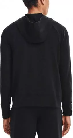 Hoodie Under Armour Rival Terry Taped FZ Hoodie-BLK