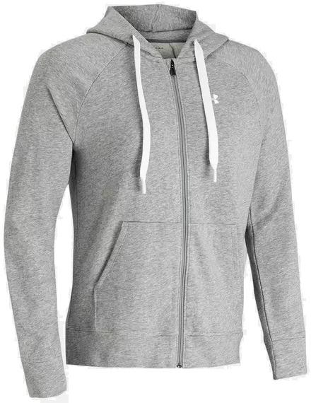 plain gray zip up moletom com capuz