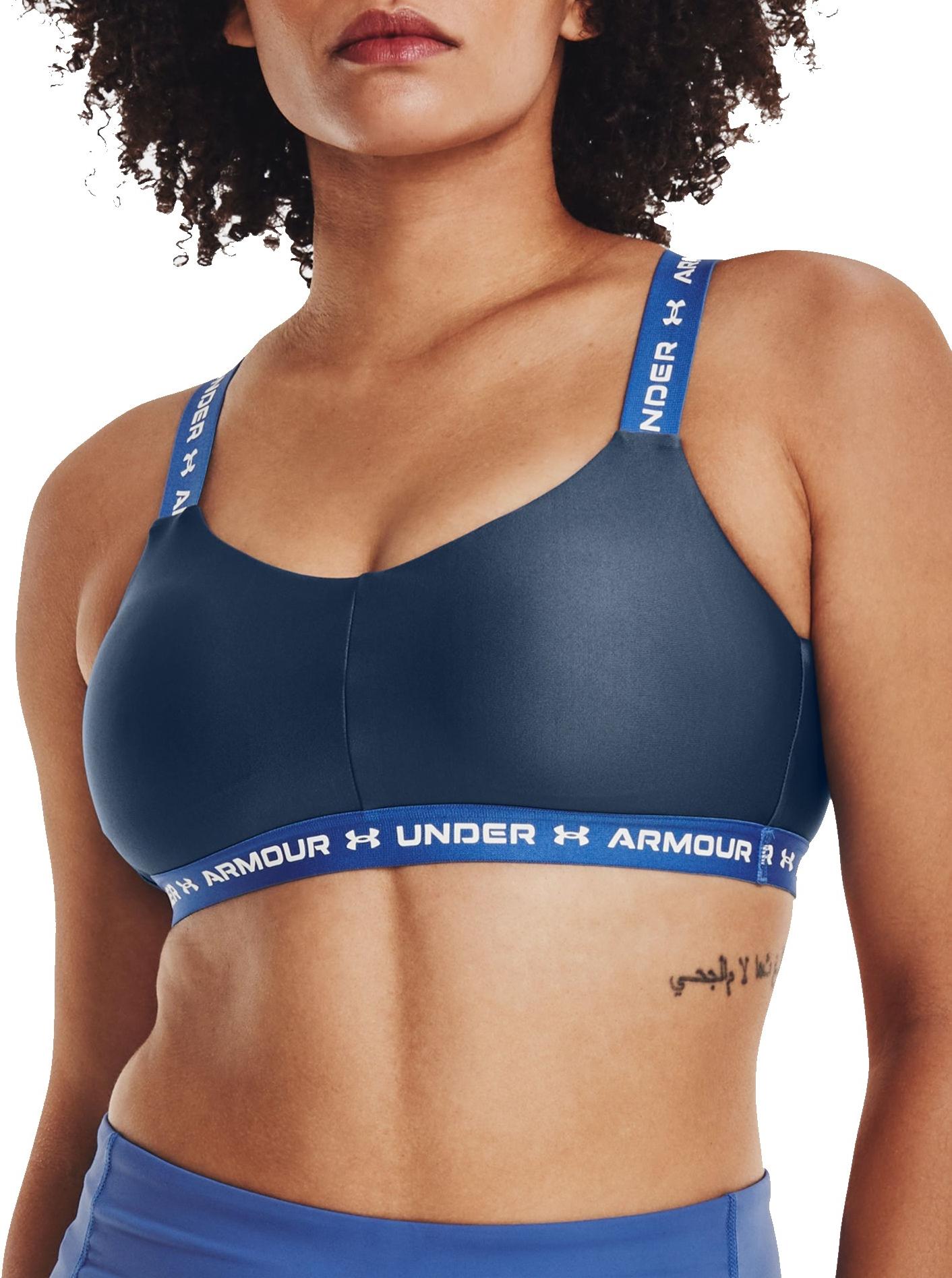 Bra Under Armour UA Crossback Low -BLU