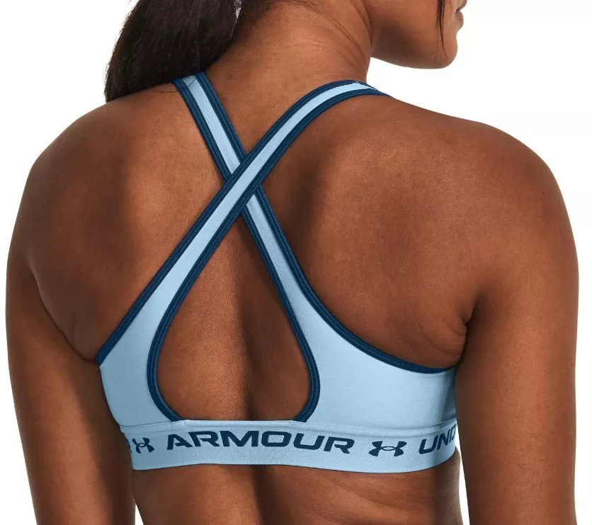 BH Under Armour Crossback Mid Bra-BLU