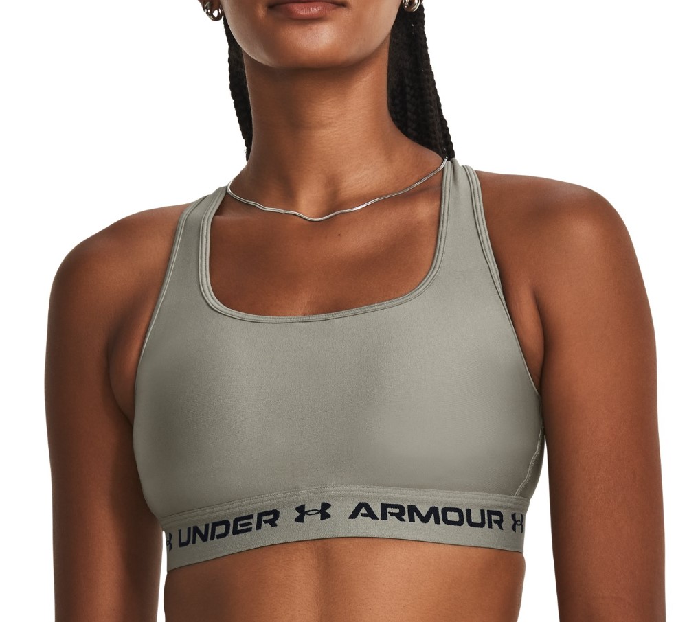 Under Armour Women's Crossback Mid Impact Sports Bra : : Clothing,  Shoes & Accessories