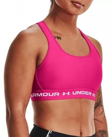 Women's Under Armour Mid Crossback Heather Sports Bra