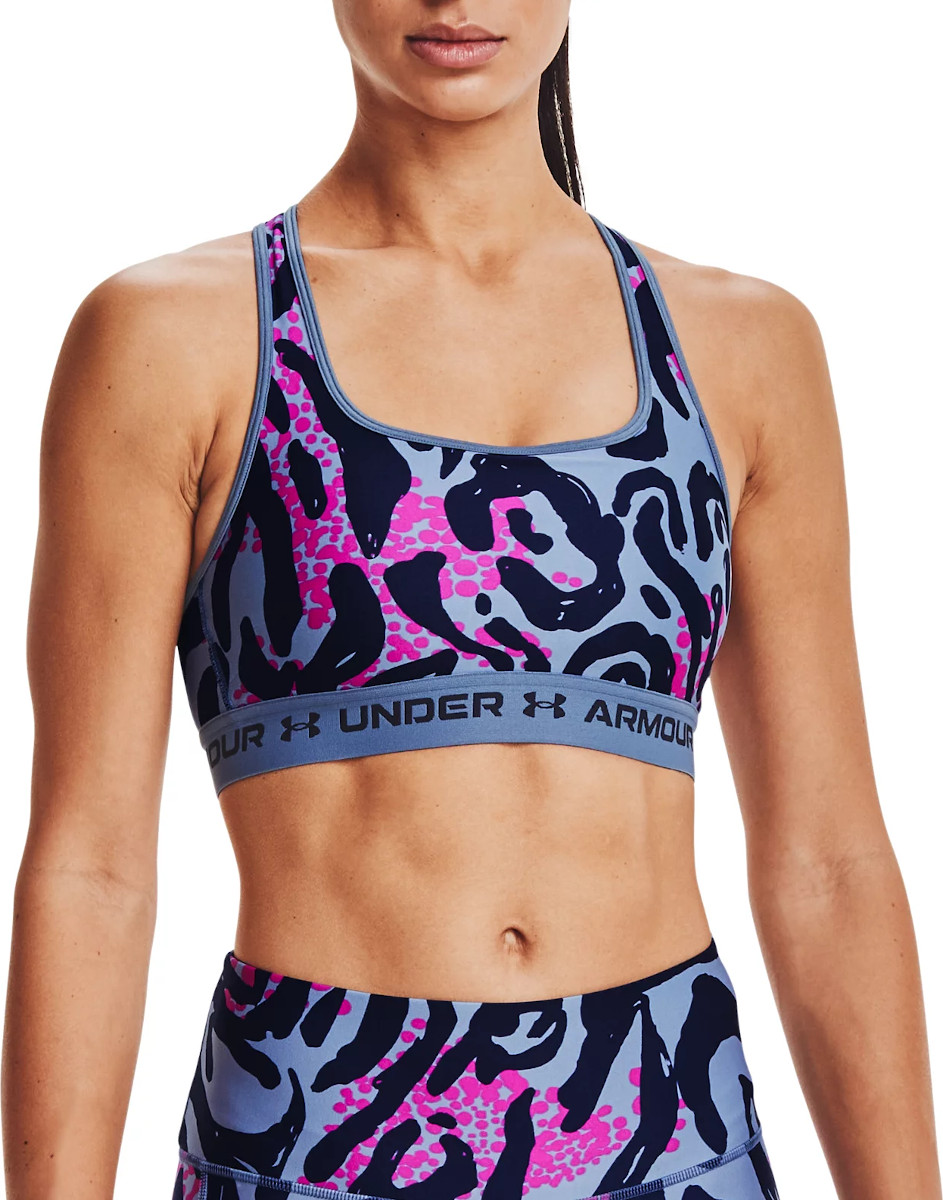 Podprsenka Under Armour Crossback Mid Print