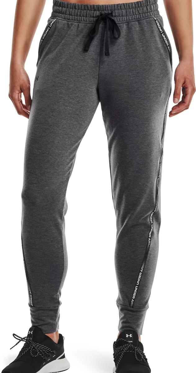 Calças Under Armour UA Rival Terry Taped Pant-GRY