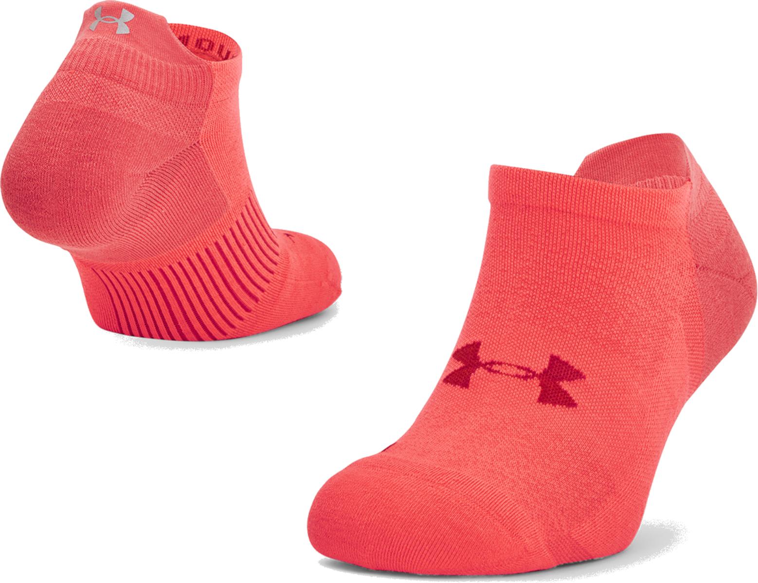 Calcetines Under Armour UA ArmourDry Run No Show-RED