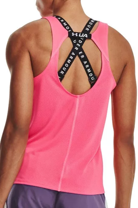 Singlet Under Armour Fly By Tanktop Damen Pink F683