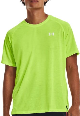 UA STREAKER TEE-GRN