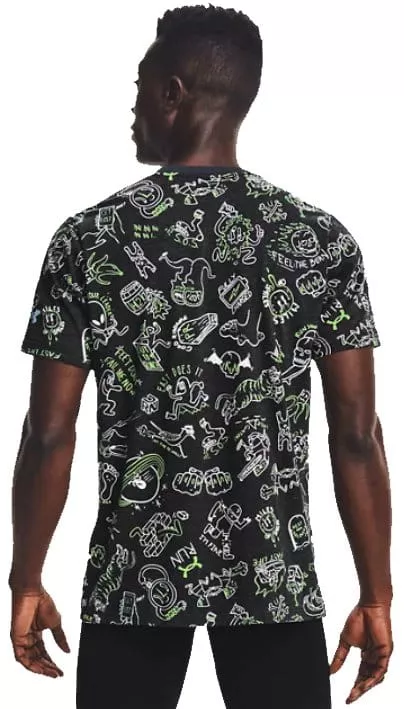 T-Shirt Under Armour Run Ur Face Off Print