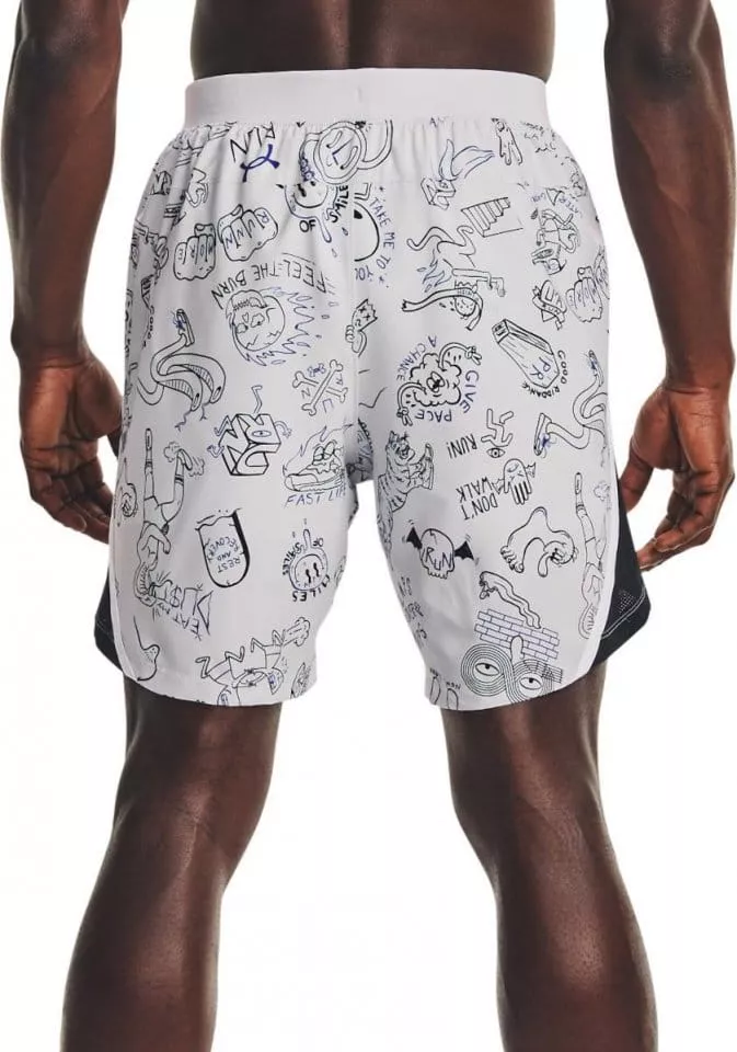 Shorts Under Armour UA Run Ur Face Off Short-GRY